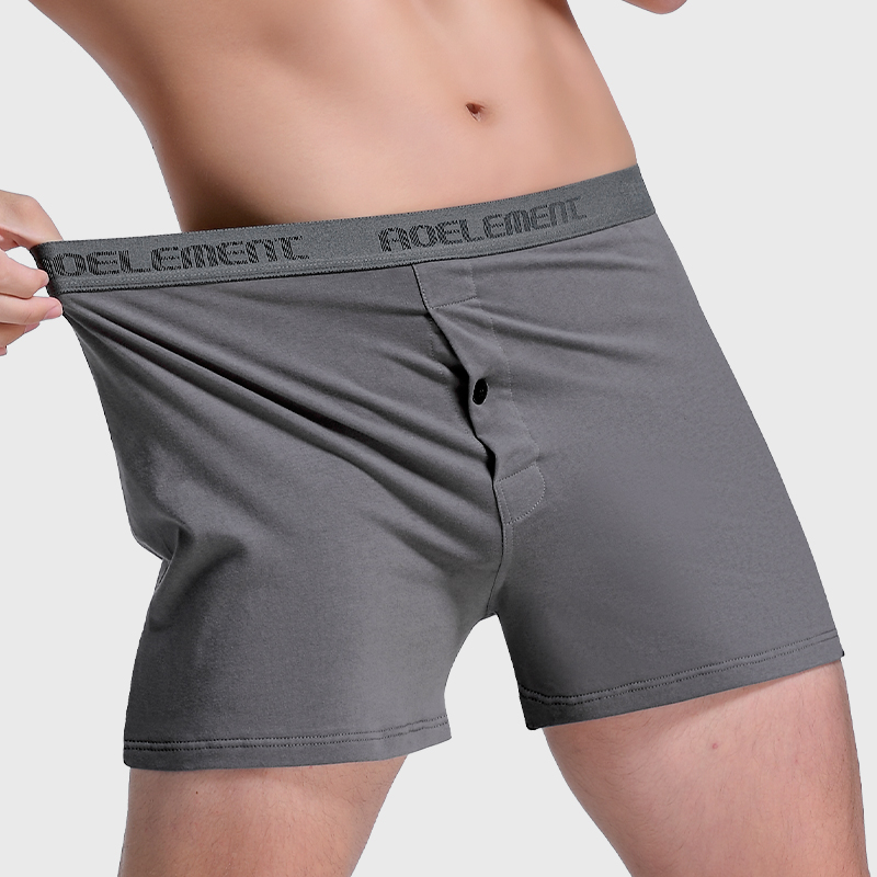 Boxer Brief Pack Cotton - Men's underwear loose home shorts head