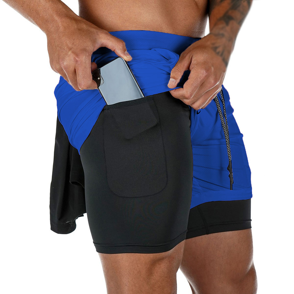 Men's Summer double-deck Quick - огляд і ціна Compression Shorts Athletes