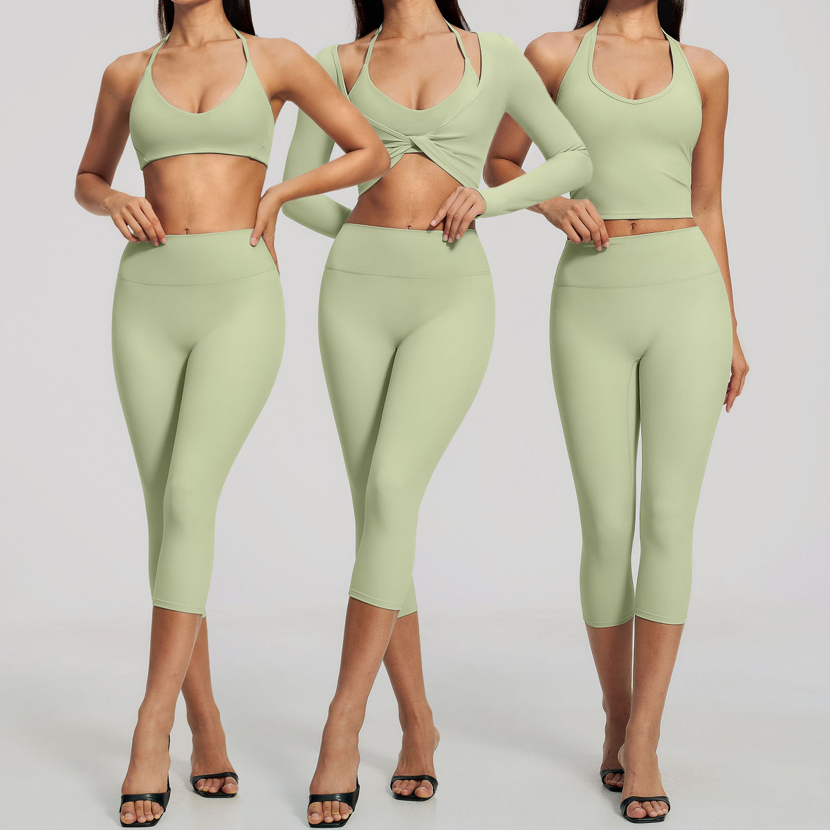 2/3PCS Yoga Set Women Tracksui - огляд і ціна Compression Long Pant
