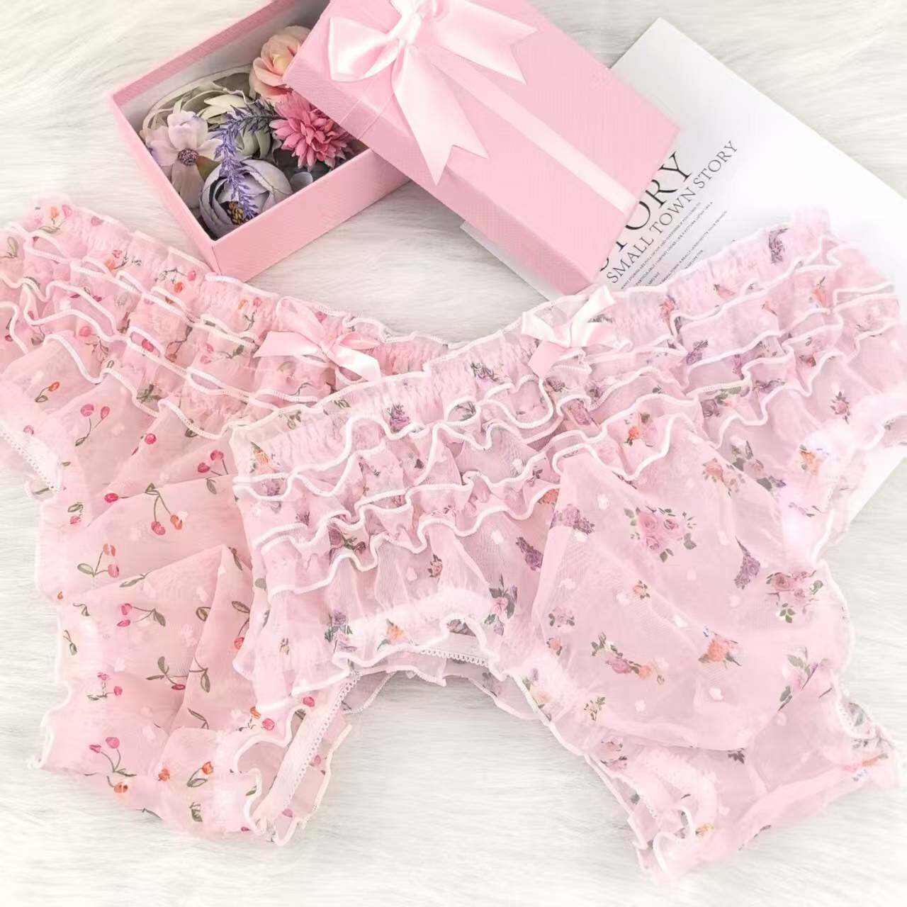 Cute Sweety Chiffon Man's Brie - огляд і ціна Boxer Brief Pack Cotton