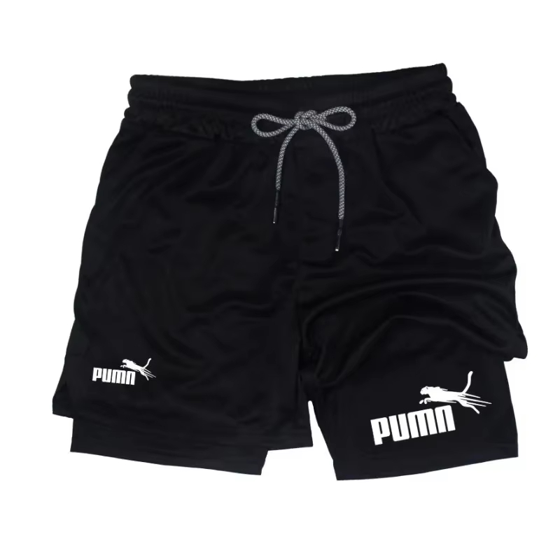 Men's summer breathable 2-in-1 - огляд і ціна Compression Shorts Athletes