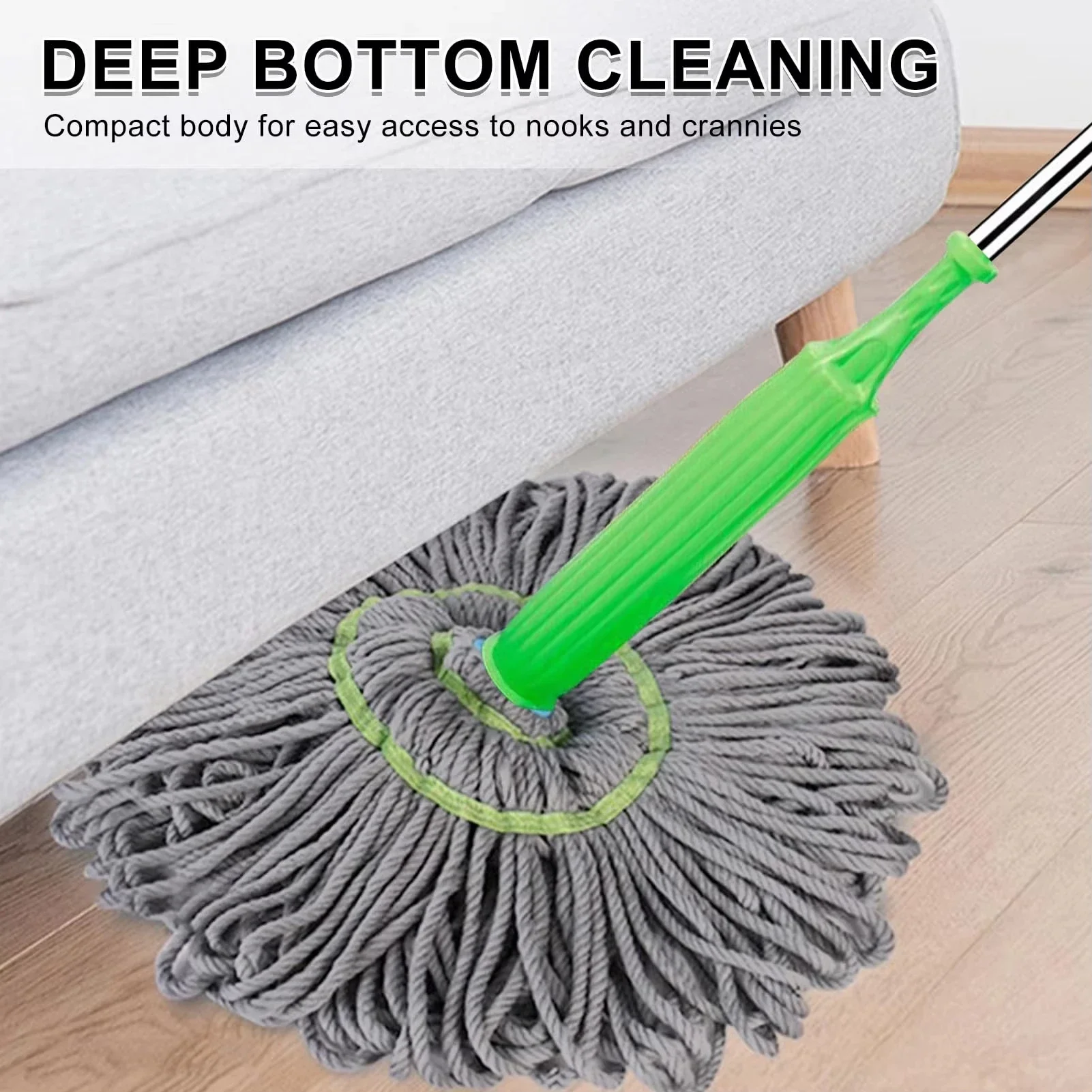 New Bamboo Fiber Sleeve Mop 2  - огляд і ціна Bamboo Fiber Trunk