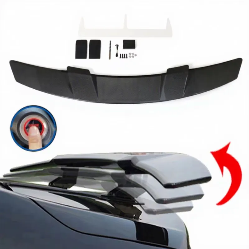 Carbon Fiber Spoiler Automatic - огляд і ціна Bamboo Fiber Trunk