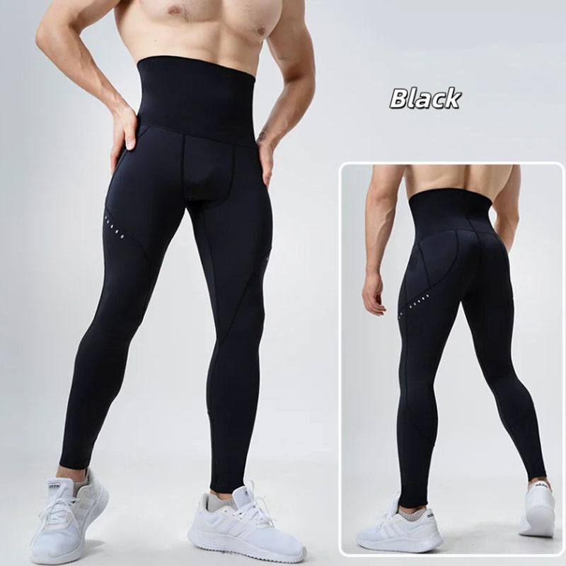 Men High Waist Compression Leg - огляд і ціна Compression Long Pant