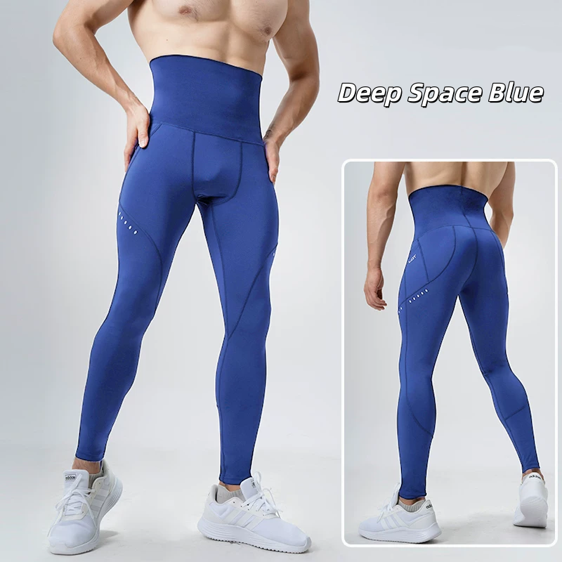Men High Waist Compression Leg - огляд і ціна Compression Long Pant