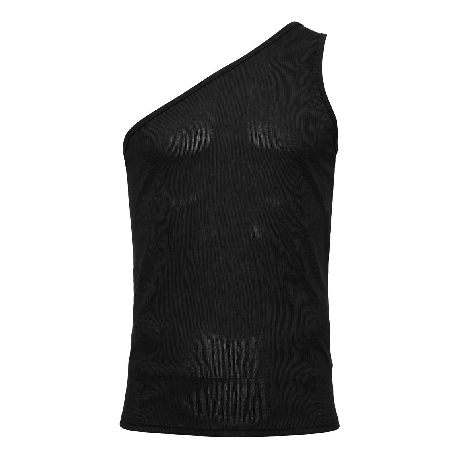 Men Asymmetrical One-shoulder  - огляд і ціна Tank Top Ribbed