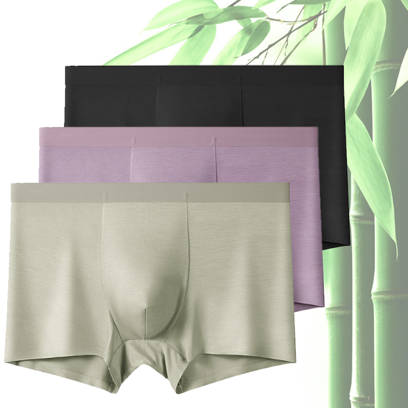 3pcs Man Underwear Bamboo Fibe - огляд і ціна Bamboo Fiber Trunk